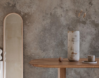 Concrete Texture Wallpaper: Stucco Look Wall Mural, Peel and Stick