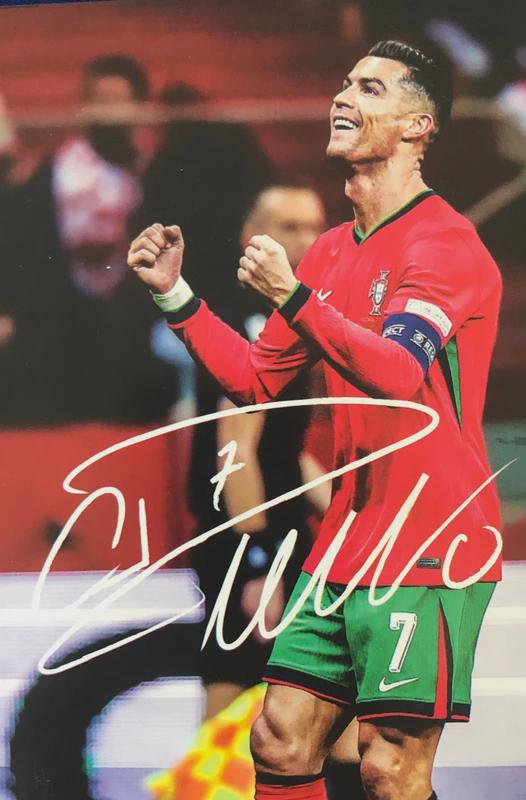 Signed CR7 Cristiano Ronaldo Portugal Jersey + Declaration+extras