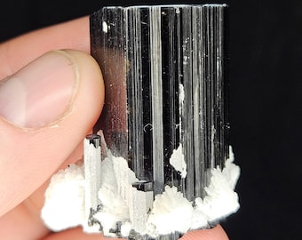 Black Tourmaline Beryl Crystal