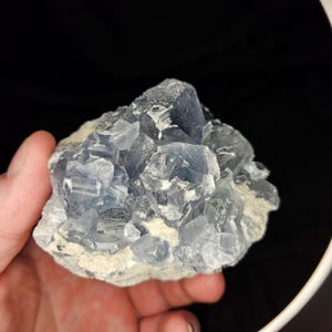 Celestite Crystal Deep Blue