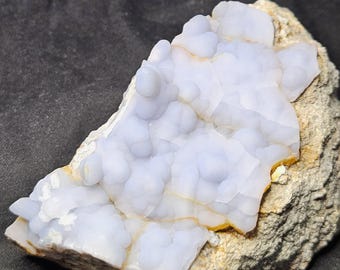 Cristal de calcedonia azul cielo