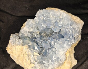 Celestite Crystal Deep Blue