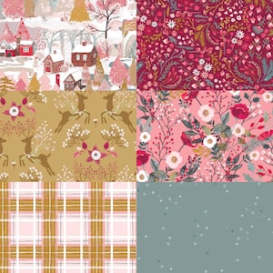 Pakiet tkanin Adventale Curated Fat Quarter firmy Art Gallery Fabrics (6 sztuk)
