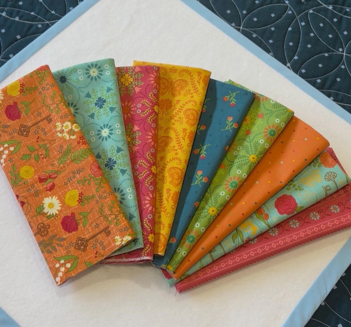 First Blooms Fat Quarter Bundle by Heather Peterson for Riley Blake ...