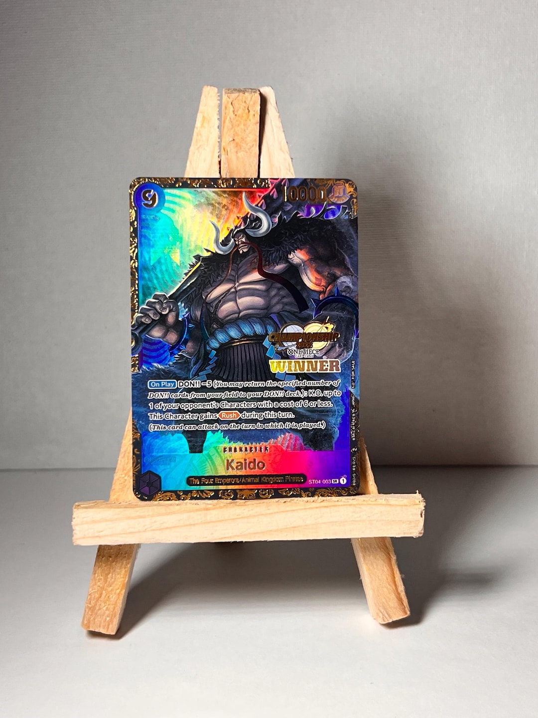 PROXY Kaido ST04-003 One Piece TCG Championship Promo English