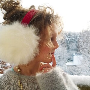 faux fur earmuffs Christmas gift winter earmuff soft earmuffs brown earmuff warm earmuff Earmuffs for adults children