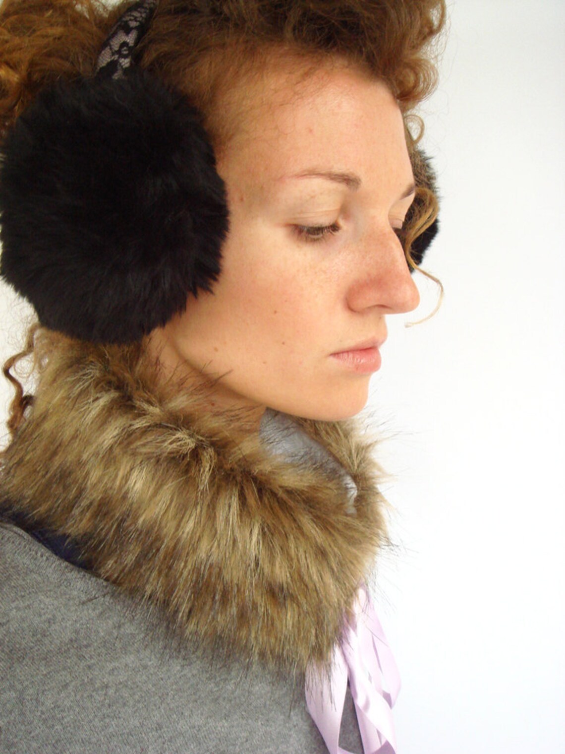 Ear muffs ear warmers headpiece headband acessory for Etsy