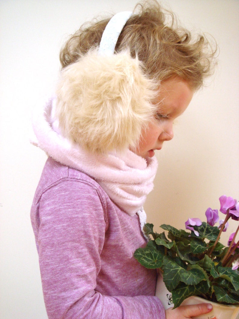 Kids earmuffs toddler girl earwarmer winter accessory cute Etsy