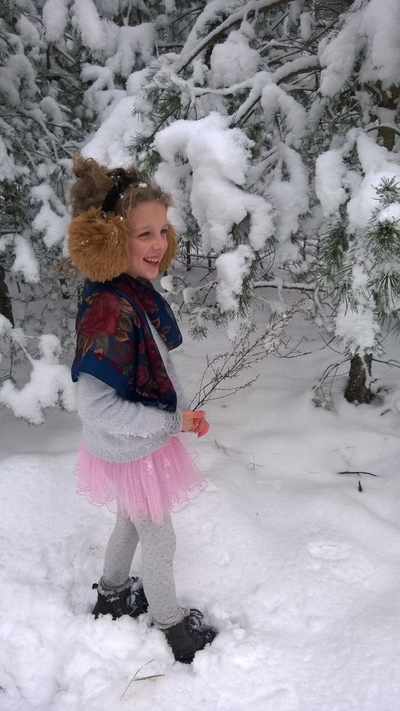 Kids Earmuffs Toddler Girl Earwarmer Winter Accessory Cute Etsy