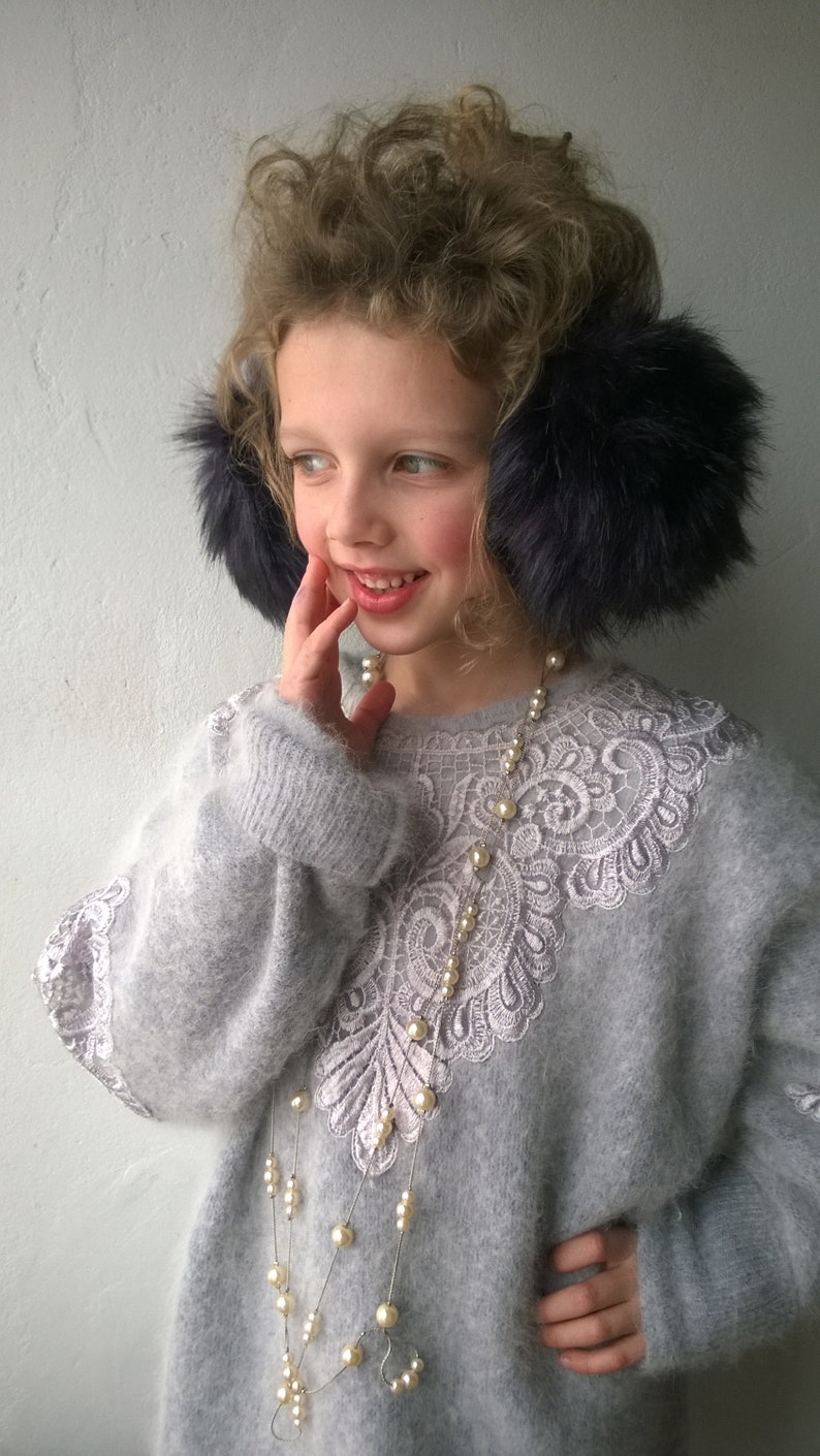 Kids Earmuffs Toddler Girl Earwarmer Winter Accessory Cute Etsy