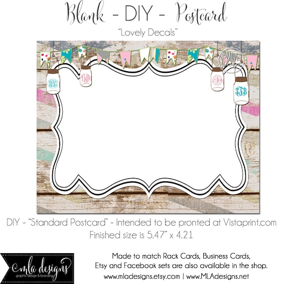 Vintage Charm Party Invite Stationary Diy Vistaprint Standard Size Postcard Notecard Inviation Blank Template Instant Download Paper Paper Party Supplies Lifepharmafze Com