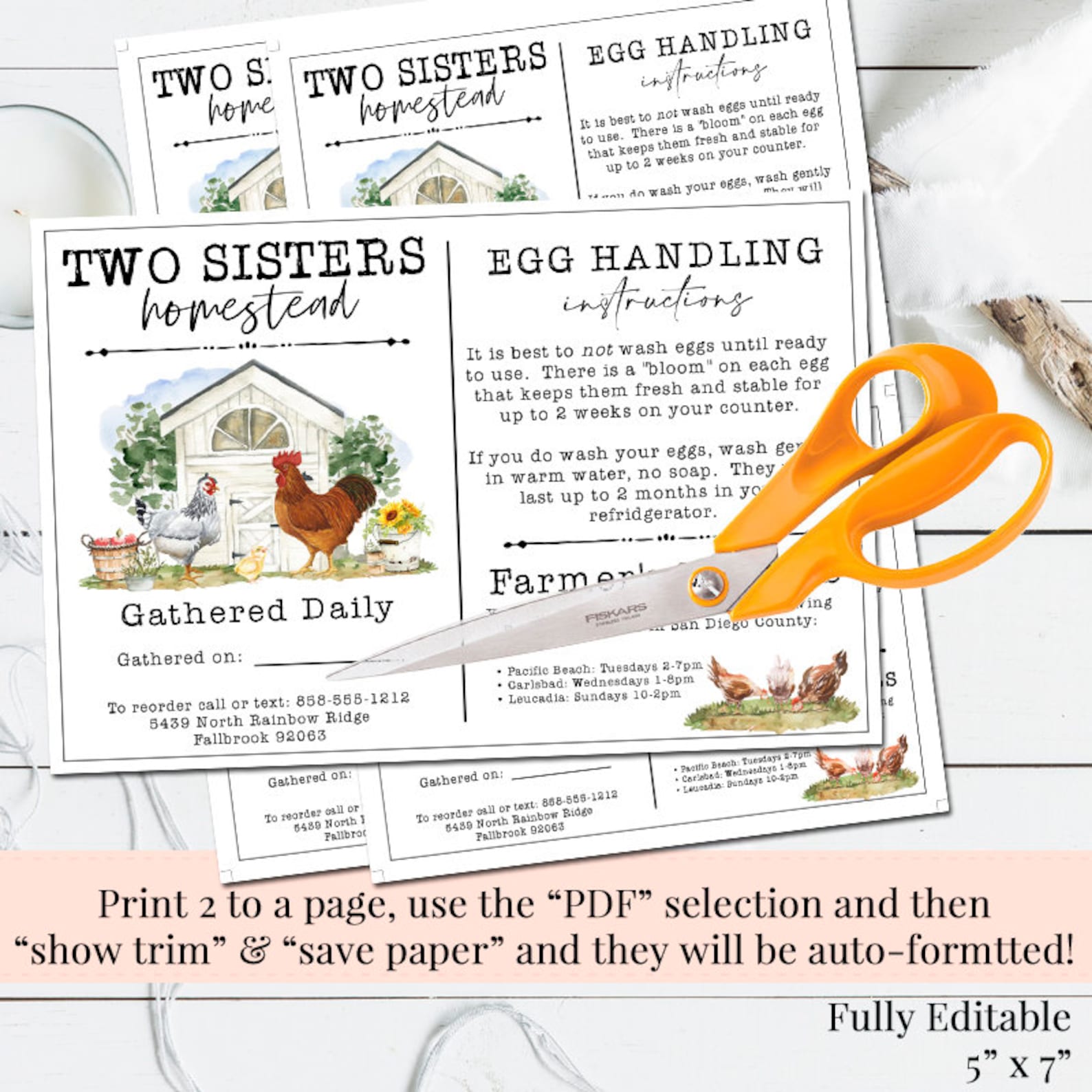 egg-handling-instructions-editable-egg-carton-label-farmers-etsy