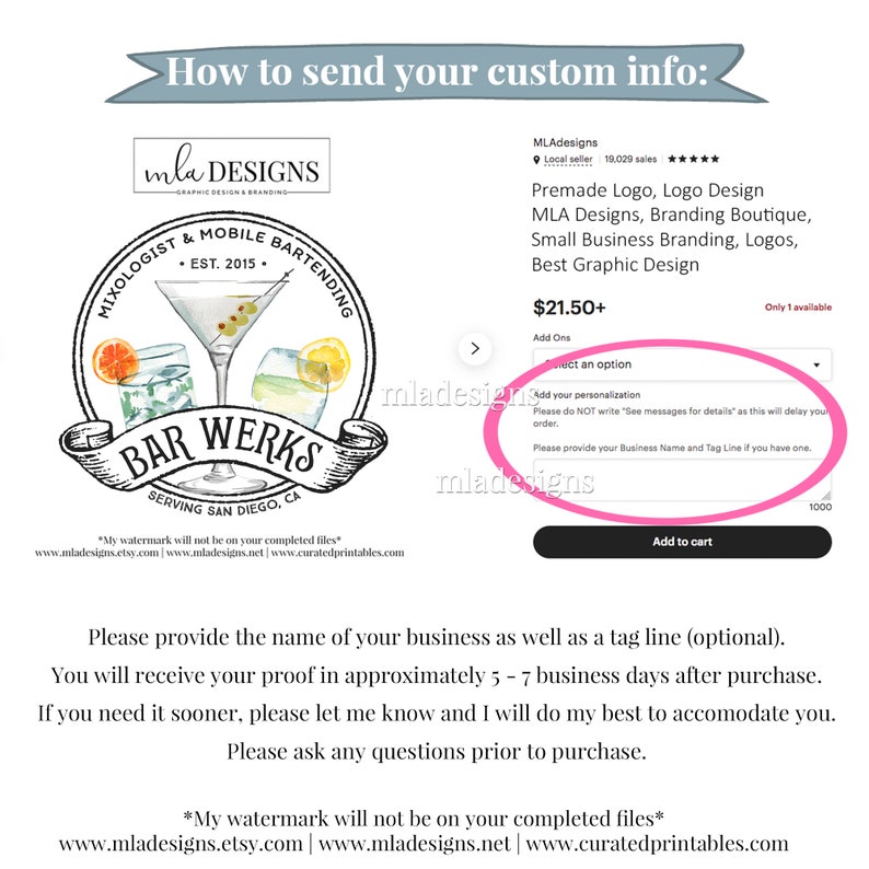 Mobile Bartender Logo Mobile Bar Logo Bar Logo Catering Etsy