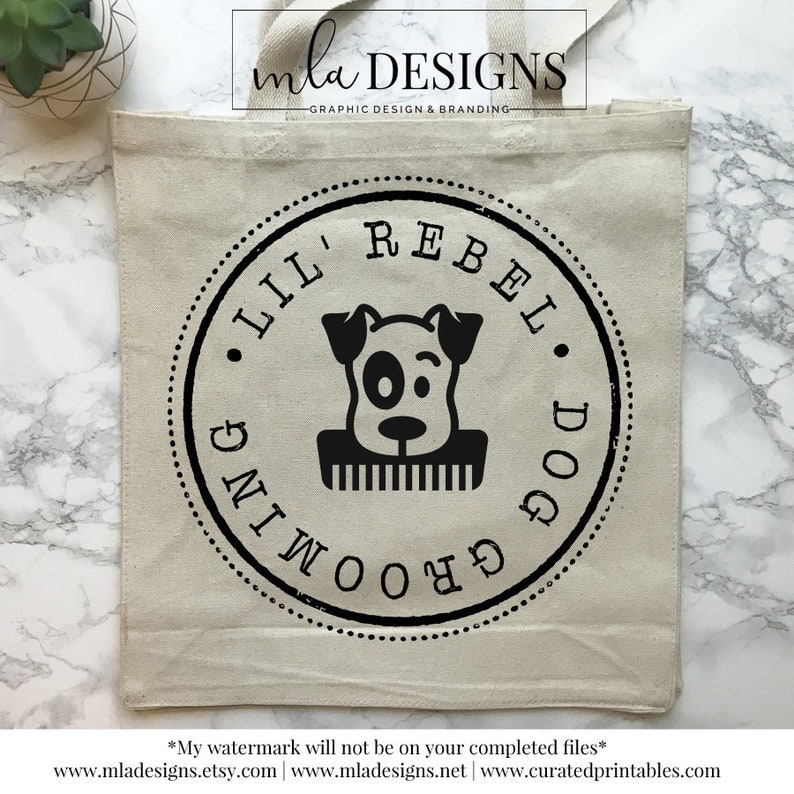 Dog Grooming Logo Template DIY Round Logo Dog Round Logo Etsy dog-grooming-logo-template-diy-round-logo-dog-round-logo-etsy