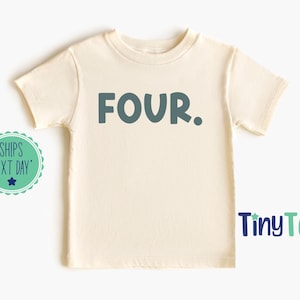 Four Birthday Shirt, 4th Birthday Shirt Boy, Four Shirt Boy 4th Birthday Outfit, Boys 4th Birthday 4th Birthday Shirt I&#39;m Four Shirt Toddler