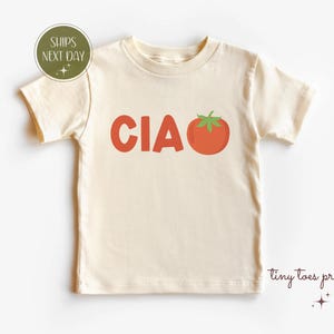 Ciao Italian Food Pun Tomato Shirt Cute Tomatoes Tshirt for Kids Shirt Toddler Tee Cute Fruits Outfit Cute Italy Gift for Italian Sweatshirt