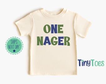 Handgemachtes Shirt zum ersten Geburtstag: 'One' Kleinkind Tee