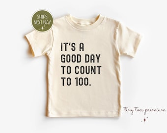 Camiseta infantil "Cuenta hasta 100": Body para bebé que aprende matemáticas