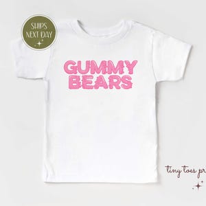 Gummy Bear Baby Onesie, Bear-y Sweet Toddler Tee, Funny Candy Baby Shirt, Colorful Baby Sweatshirt, Foodie Baby Gift, Sweet Treat Design