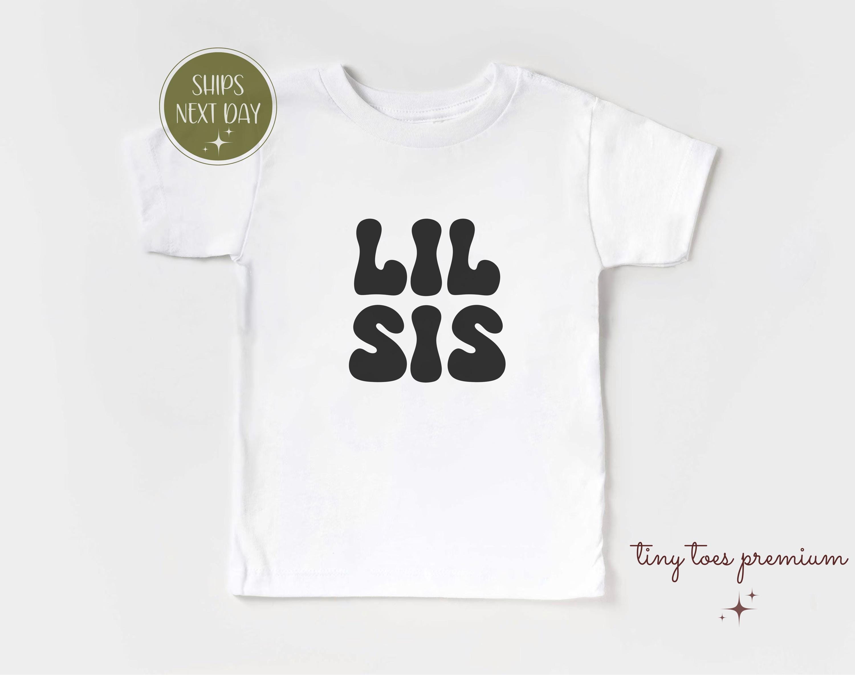 Lil Sis Tee, Baby Sister Toddler Shirt, Little Sister Youth T