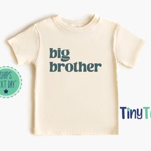 Big Brother T-Shirt, Pregnancy Announcement T-Shirt, Big Bro Shirt, I&#39;m Going To Be A Big Brother, Big Brother Gift, Promoted To Big Brother