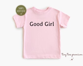 Good Girl Bookish Tee: Dark Romance Toddler Shirt