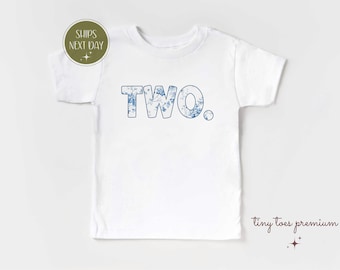 Wildflower Birthday Shirt: Pastel Floral Outfit, Handmade Tee