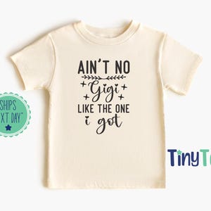 Ain’t No Gigi Like Mine Baby Body: Oma Großeltern Passende Shirt