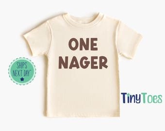 Erster Geburtstag Shirt: Handgemachtes Kleinkind Shirt, 'One' Design