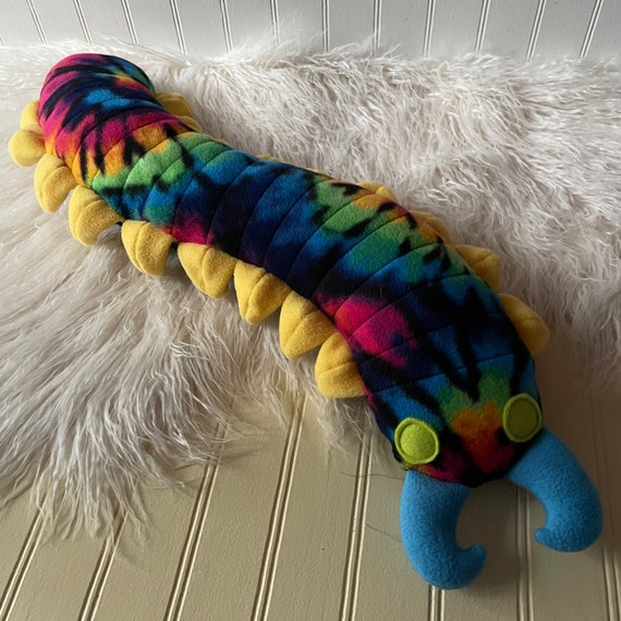 Rainbow Centipede Plush Centipede Toy Plush Bug Plush Etsy