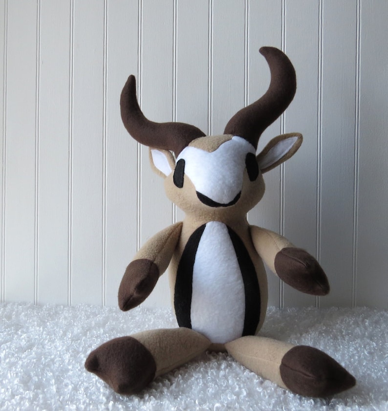 Springbok Antelope Plush Gazelle Plush Antelope Doll Etsy