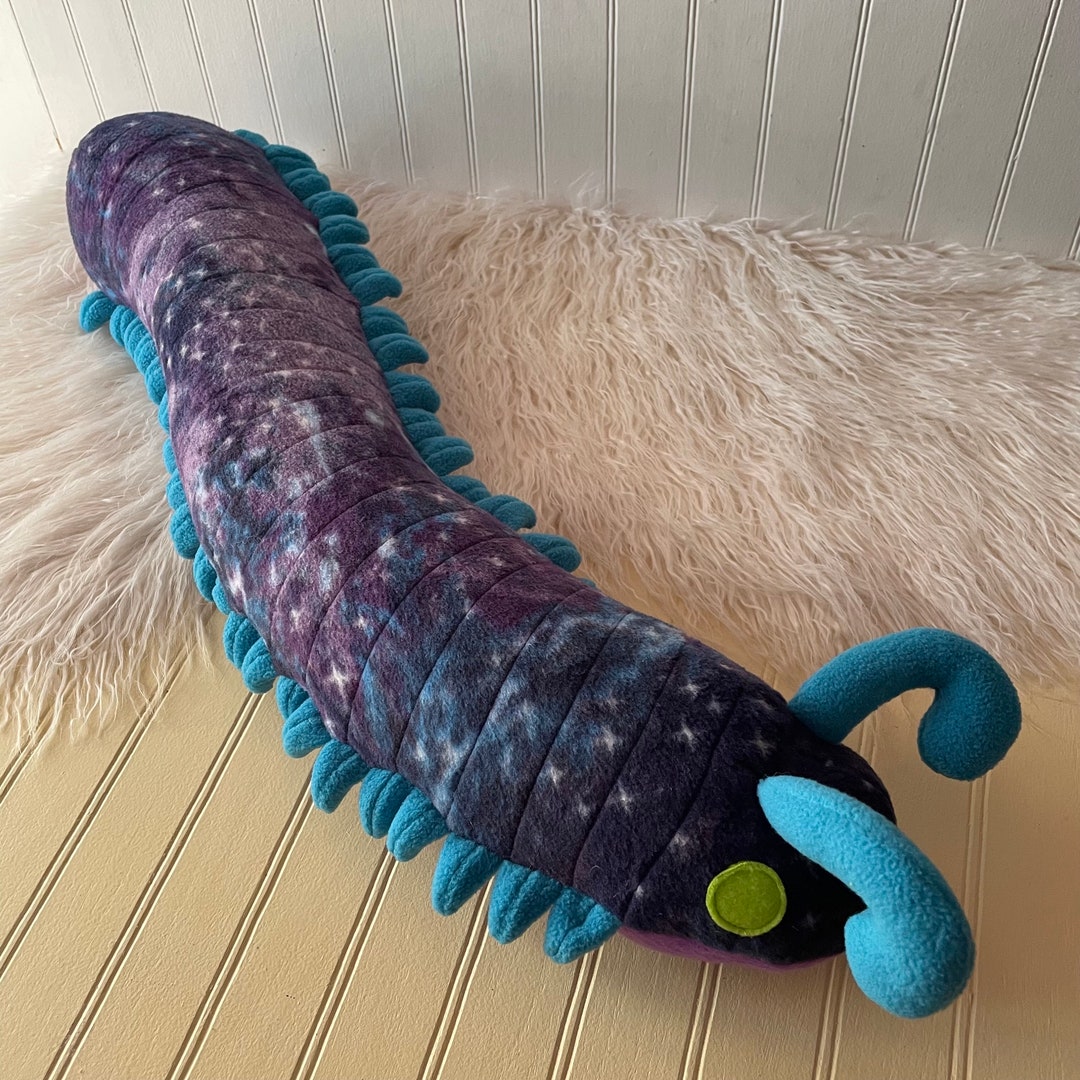 Galaxy Millipede Plush Millipede Toy Plush Bug Plush Insect Etsy