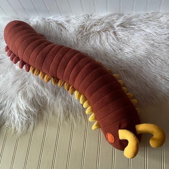 Sunset Millipede Plush Millipede Toy Plush Bug Plush Etsy