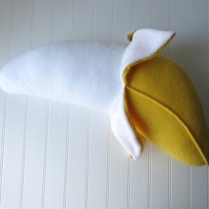 Banana Pillow, Food Pillow, Fruit Pillow, Food Plush image 2