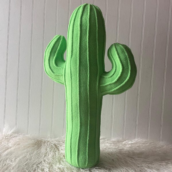 Saguaro Cactus Pillow, Plush Cactus, Cactus Pillow