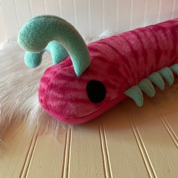 Pink Millipede Plush Millipede Toy Plush Bug Plush Insect Etsy