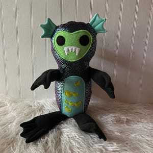Swamp Monster,  Monster Buddy, Toy Monster, Plush Swamp Creature