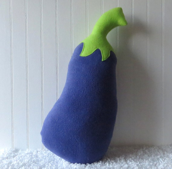 giant eggplant plush