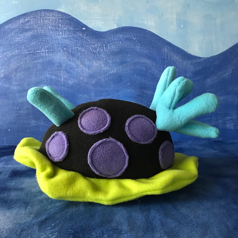 Black Sea Slug Nudibranch Plush | Etsy