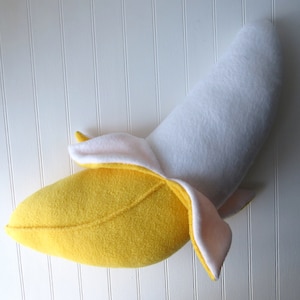 Banana Pillow, Food Pillow, Fruit Pillow, Food Plush image 1