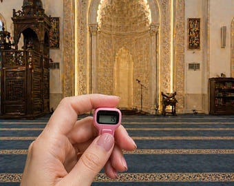 4X Digital Finger Ring Tally Counter Hand Held Row counter TASBEEH