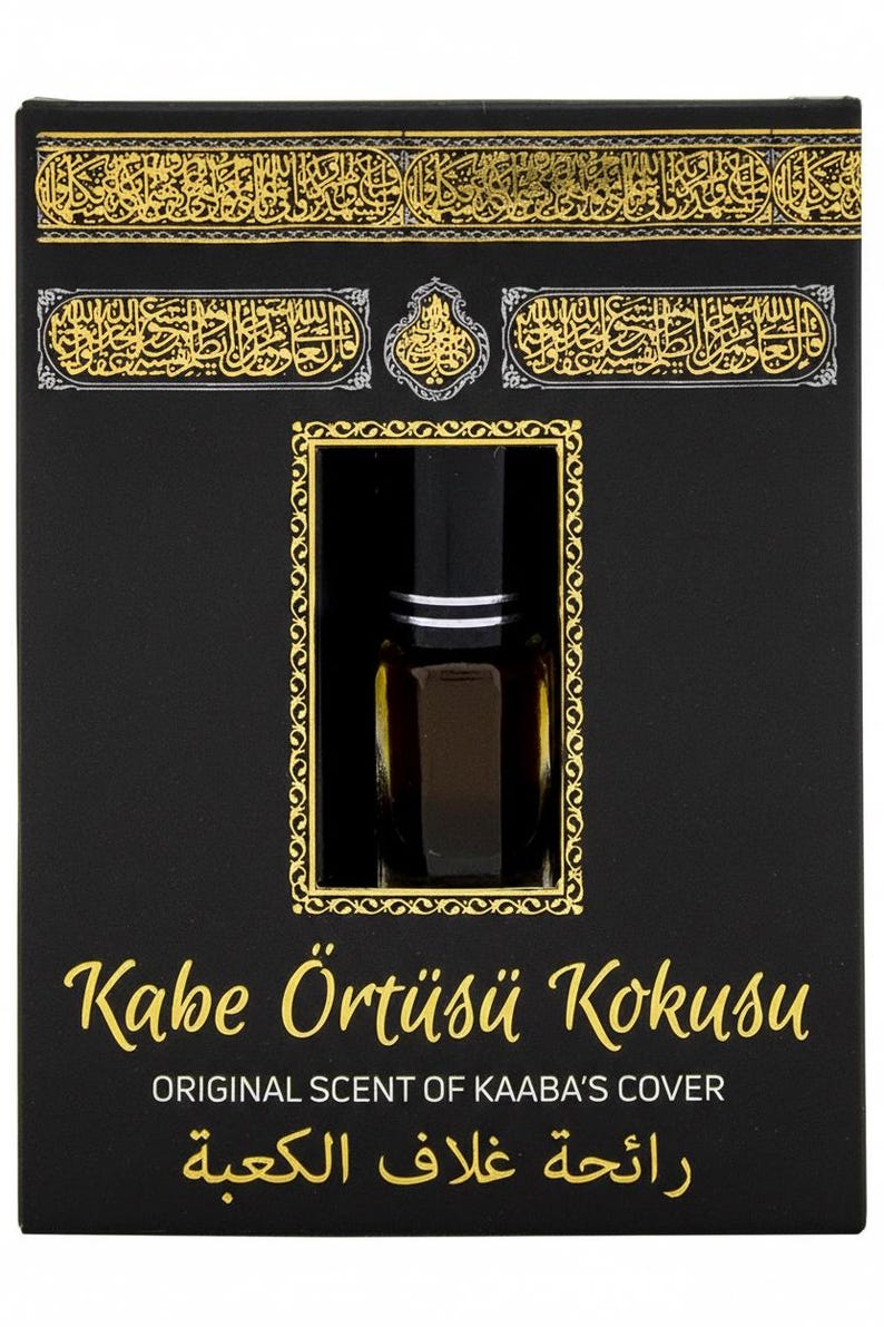 2 Pieces Islamic Roll-On original quality very nice Alcohol-free perfume 3 ml, Turkish Kaba Cover Odor