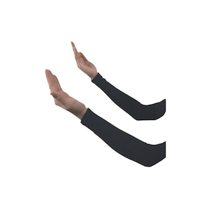 Elegant Turlu 1 pair Arm Sleeve  with/without button Cover comfy stretch Women