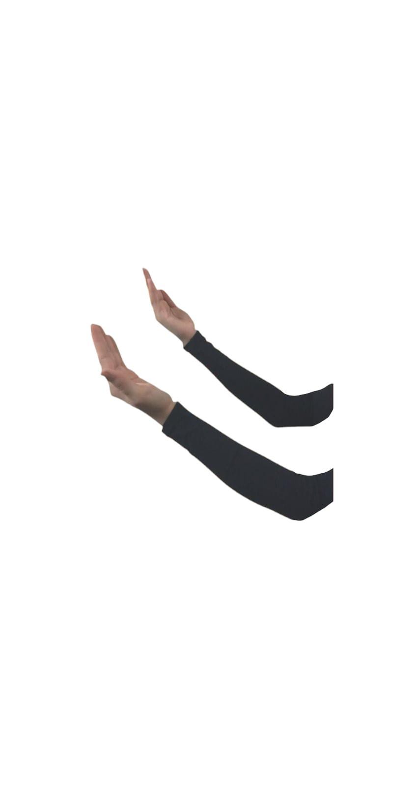 Elegant Turlu 1 pair Arm Sleeve  with/without button Cover comfy stretch Women