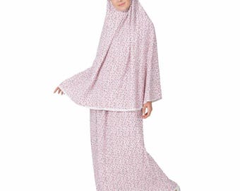 2 Stück Yusra Muslimischen Frauen Erwachsene Gebet Kleid ohne ärmel Abdeckung Körper