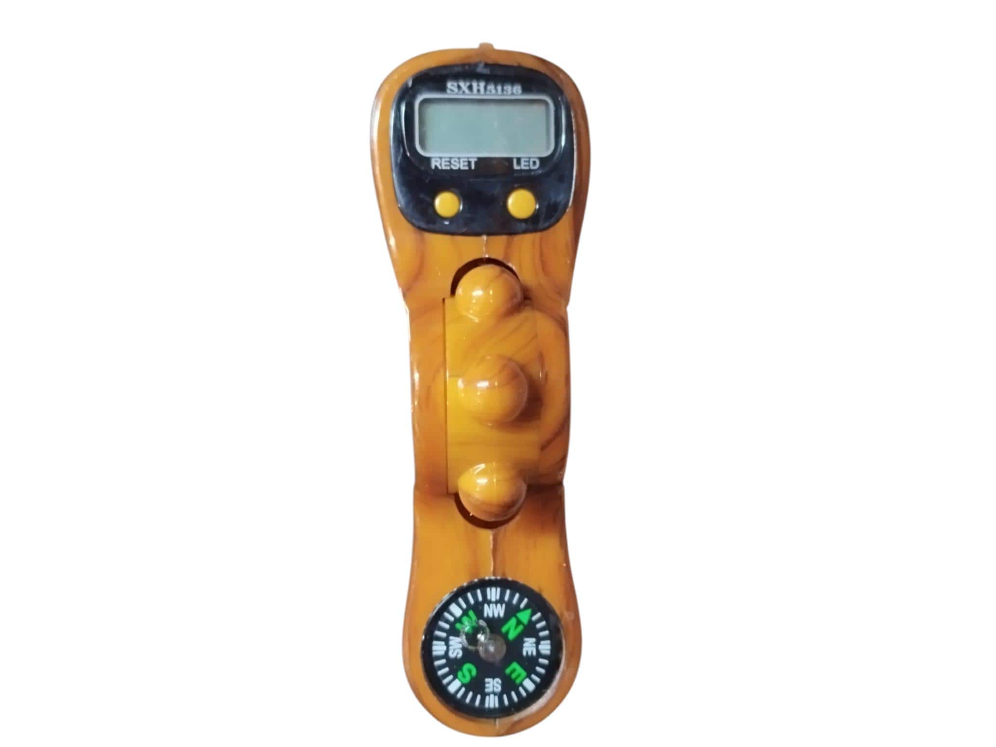 2pcs Digital Finger Tasbeeh Counter W Qibla Compass & Led, Islamic ...