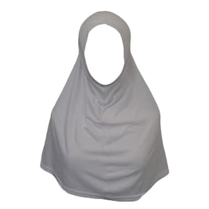 Pull on Instant Cotton (Spandex) Yusra (Amira)  Plain School Madrasah Hijab.