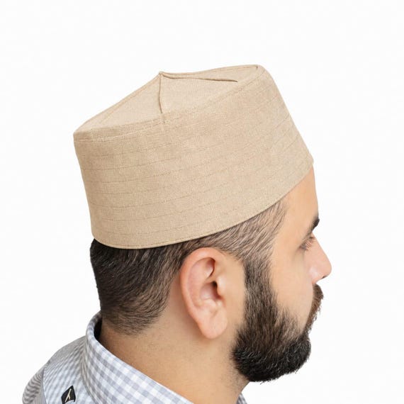 Quality Men Turkish Hard Hat, Cap Islamic Prayer Head Wear - Etsy