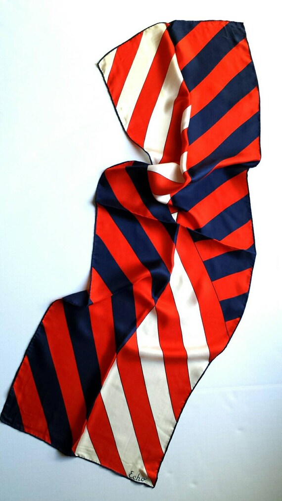 1970s Vintage Designer Scarf by Echo