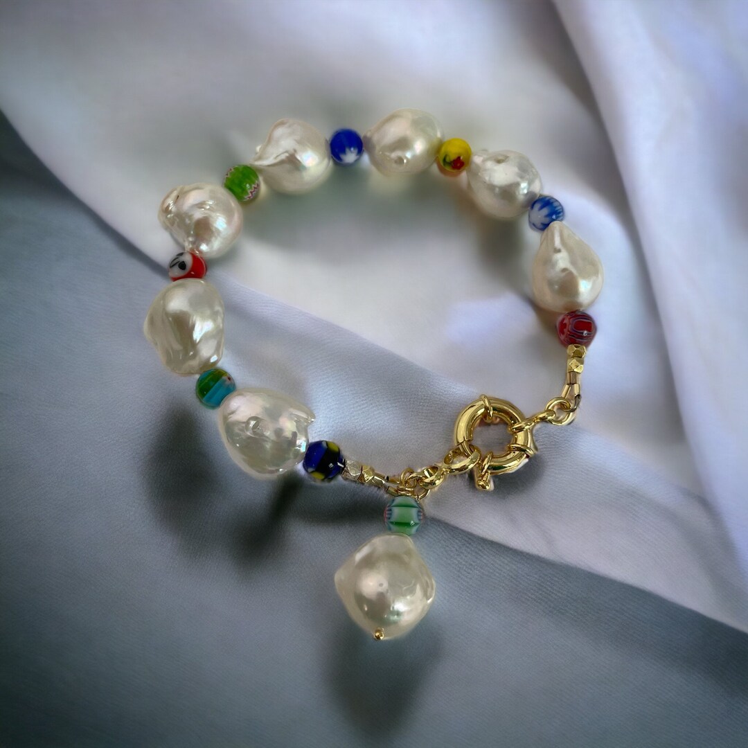 Bracelet - Petite Rainbow Pearl main image 0